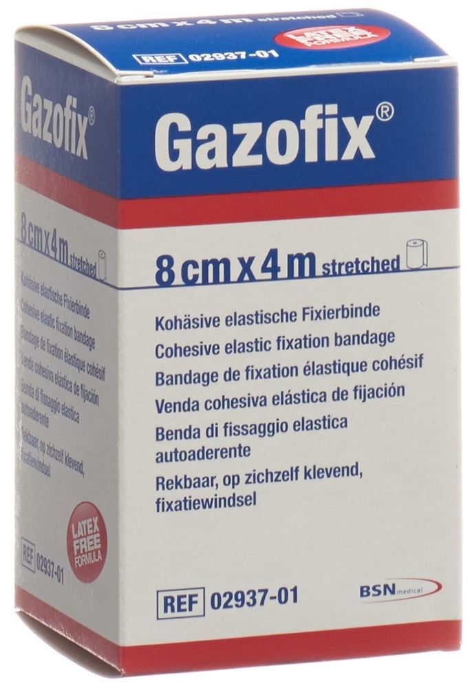 GAZOFIX bande de fixation cohésif