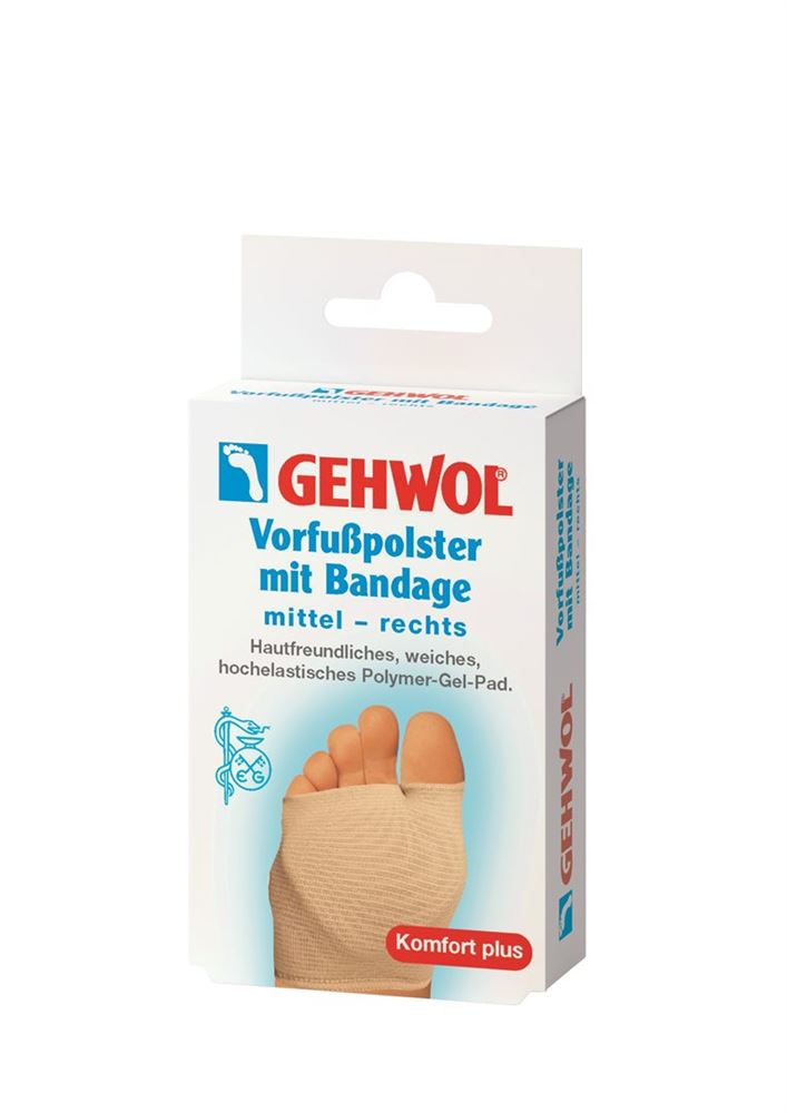 GEHWOL Vorfusspolster mit Bandage, image principale