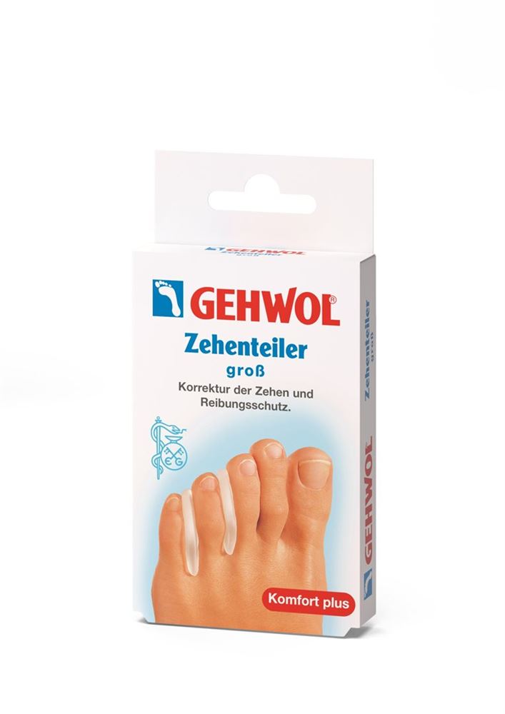 Zehenteiler Polymer-Gel