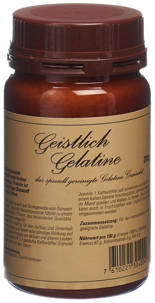 GEISTLICH gélatine