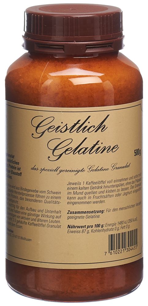 GEISTLICH gélatine