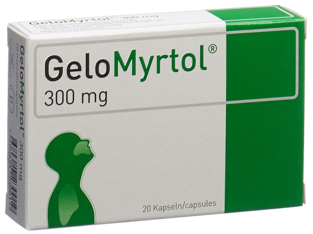 GELOMYRTOL caps moll 300 mg blist 20 pce, image principale