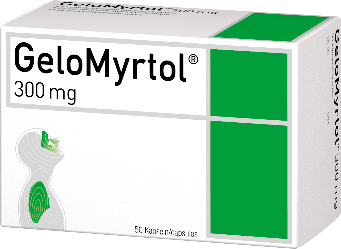 GELOMYRTOL caps moll 300 mg blist 50 pce, image principale