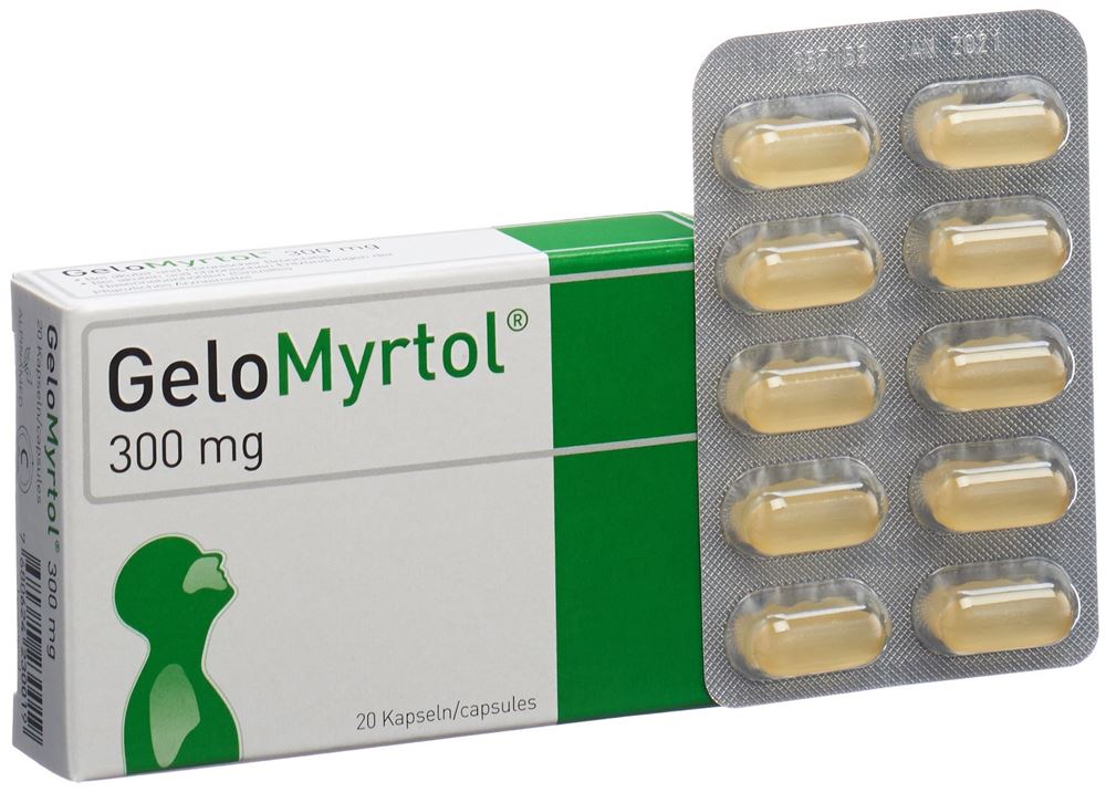 GELOMYRTOL Weichkaps 300 mg Blist 20 Stk, Bild 4 von 5