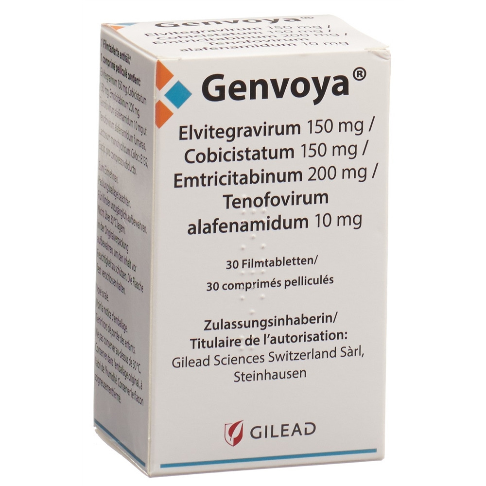 GENVOYA cpr pell bte 30 pce, image principale