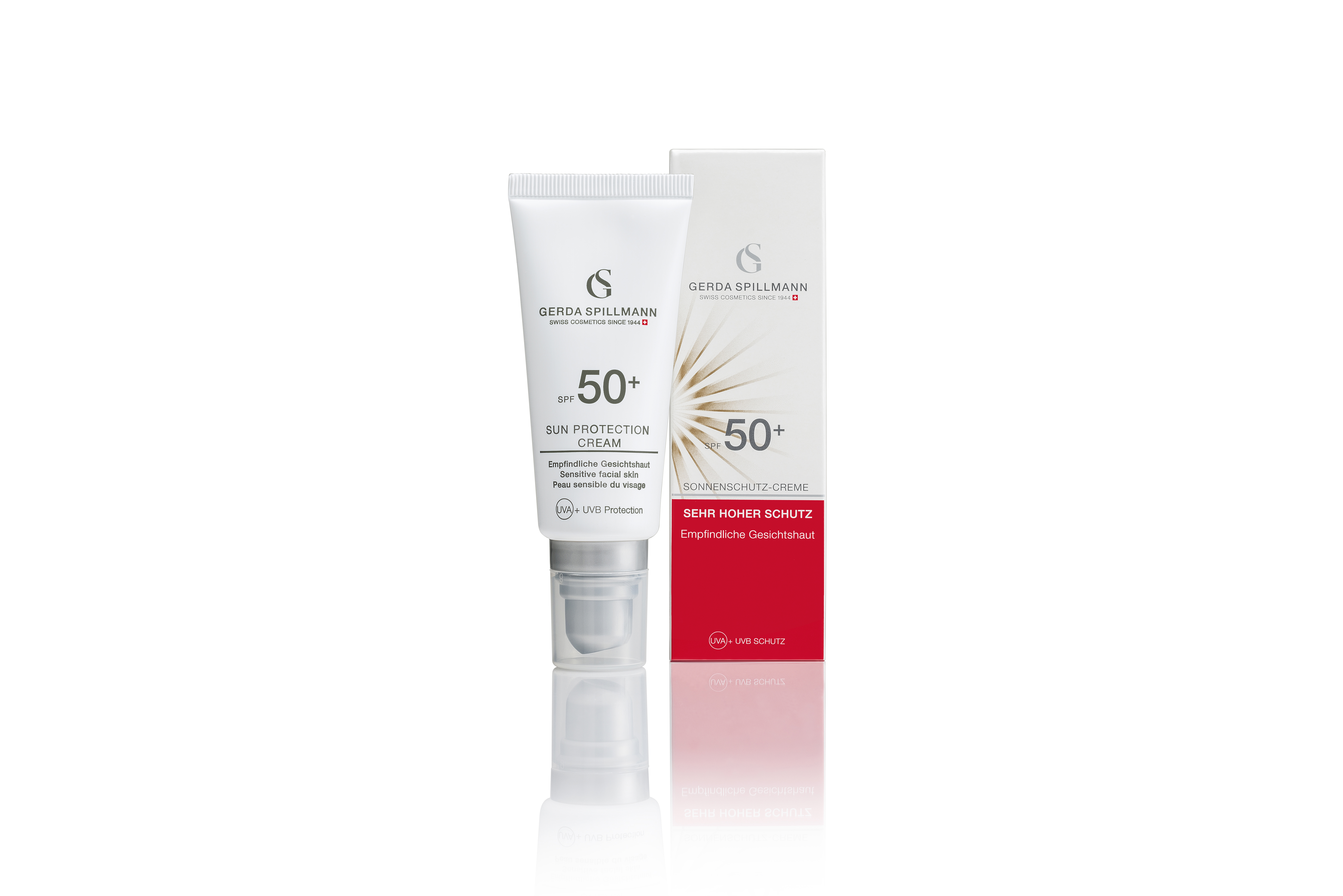 Gerda Spillmann Sonnenschutz Creme Sun Protection Factor 50 +, Hauptbild