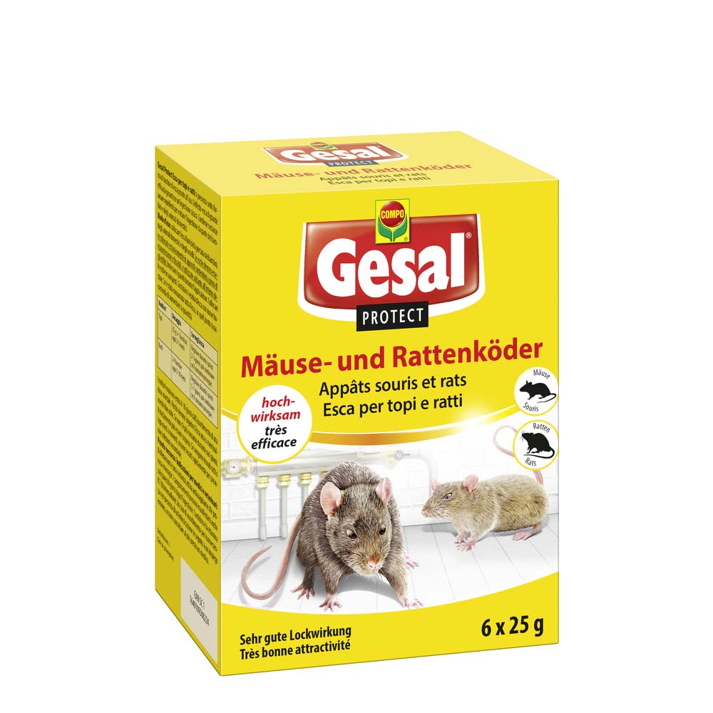 Mäuse- und Rattenköder