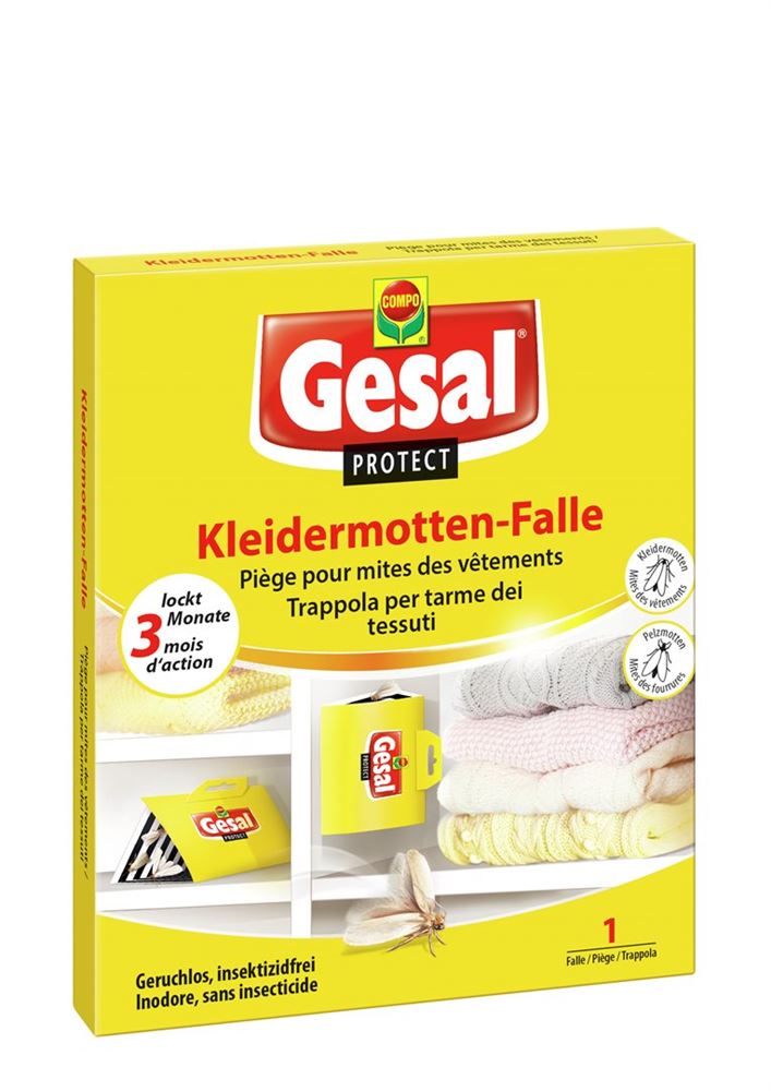 GESAL Piège pour mites des vêtements