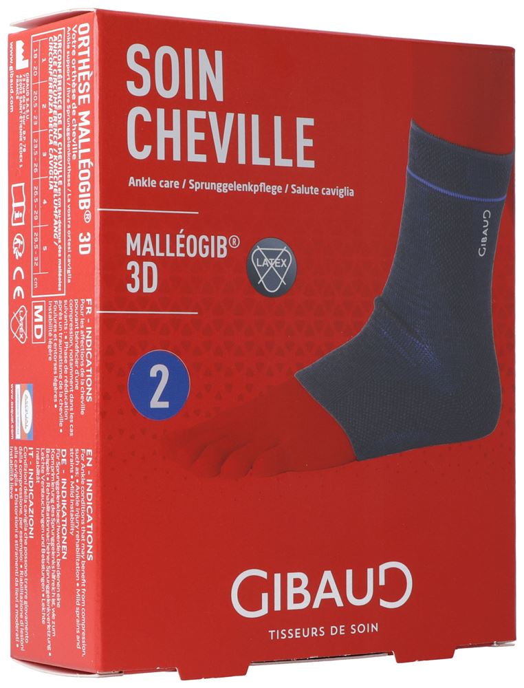 Gibaud Malleogib 3D Sprunggelenkbandage, Hauptbild