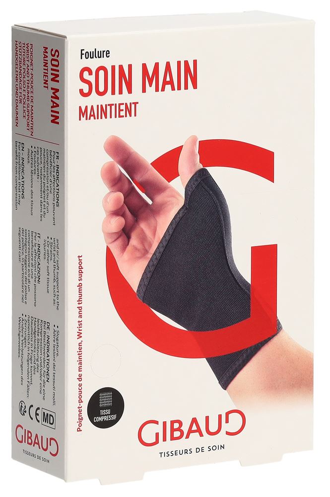 Gibaud poignet pouce maintien, image principale