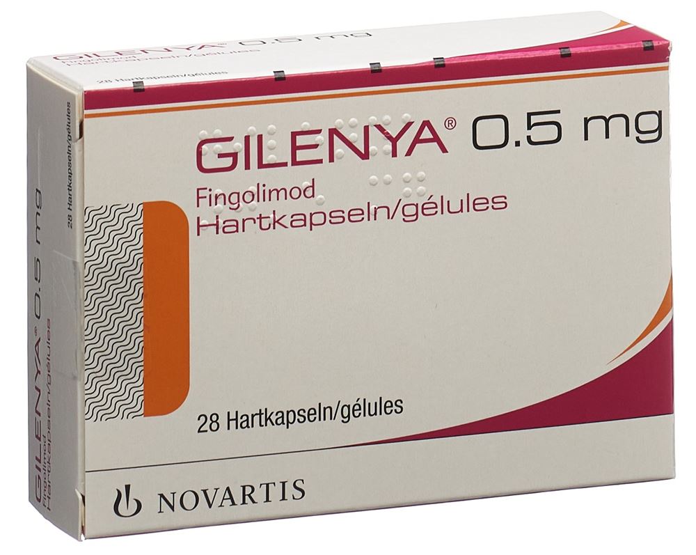GILENYA Kaps 0.5 mg Blist 28 Stk, Hauptbild