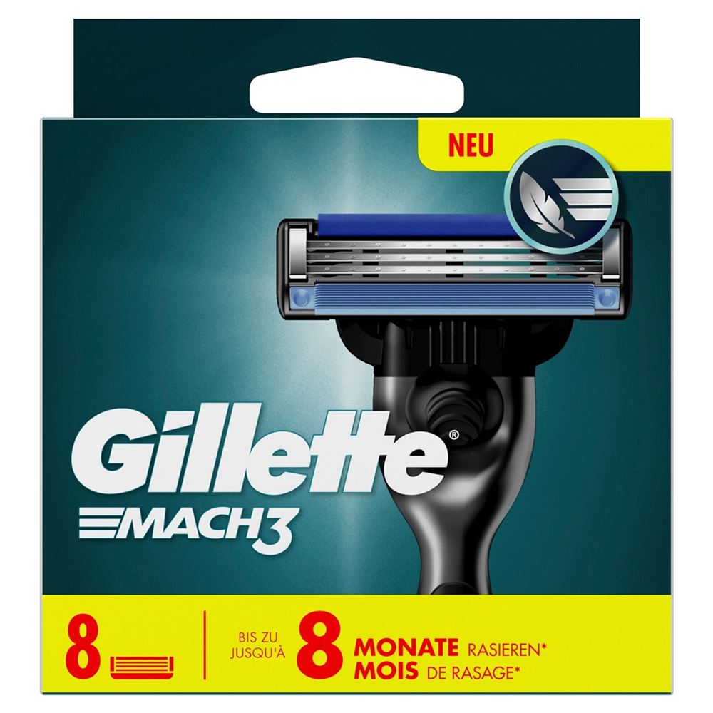 Gillette Mach3 lames de rasoir