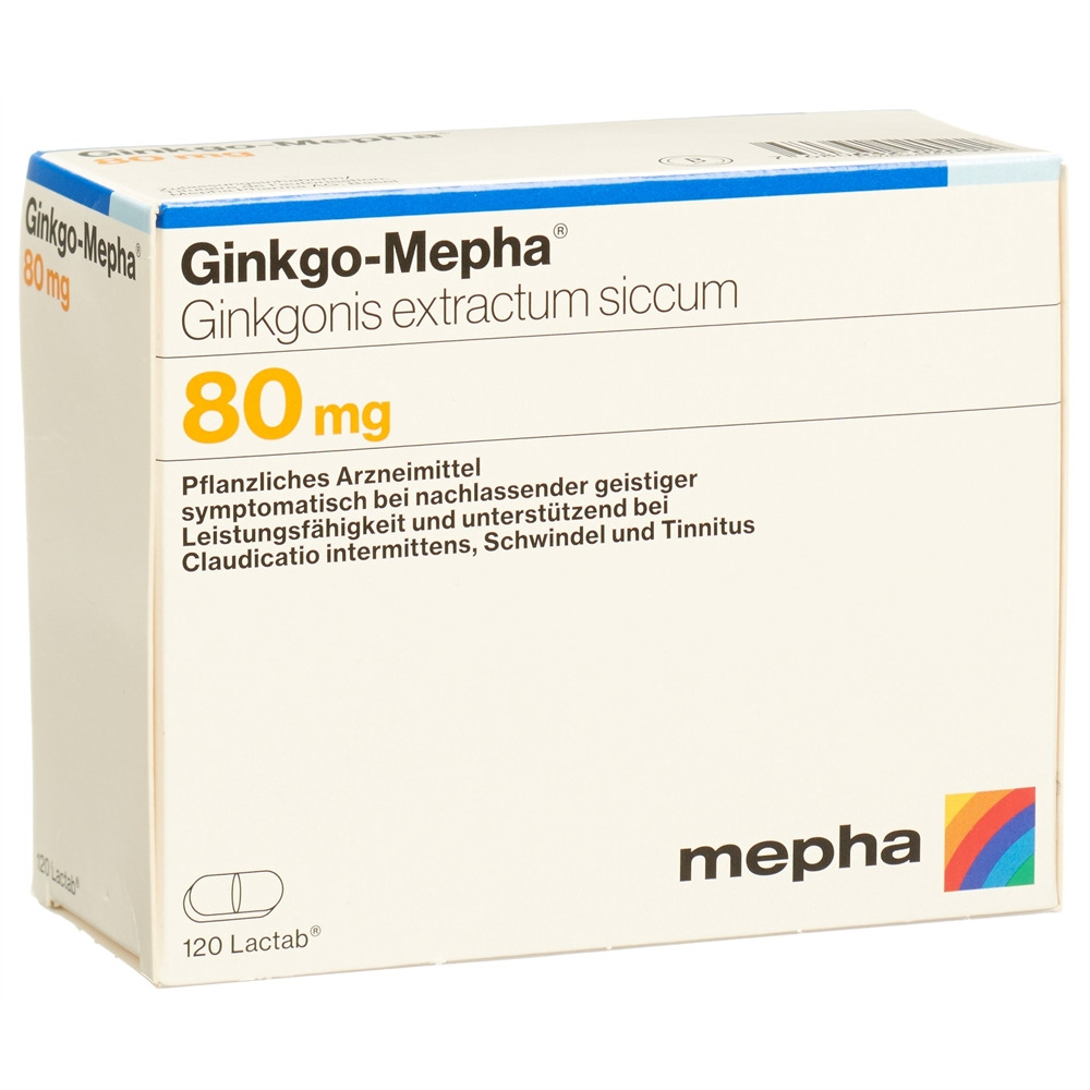 GINKGO Mepha 80 mg