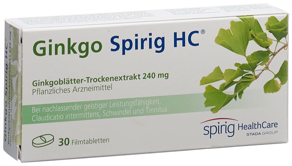 GINKGO Spirig HC 240 mg, image principale