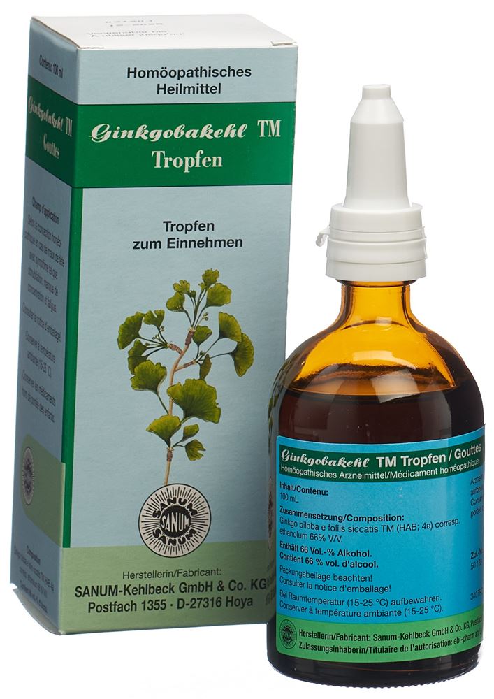 GINKGOBAKEHL Tropfen Fl 100 ml, Bild 2 von 4