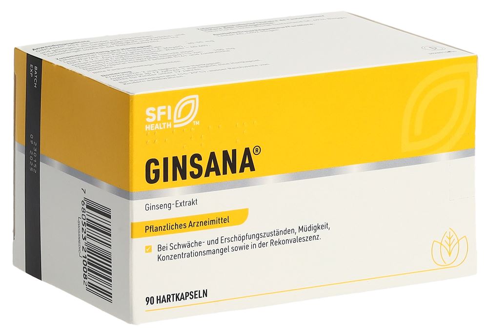 GINSANA caps blist 90 pce, image principale