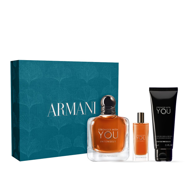 Giorgio Armani Stronger With You Intense Eau De Parfum 100ml Coffret, Bild 2 von 2