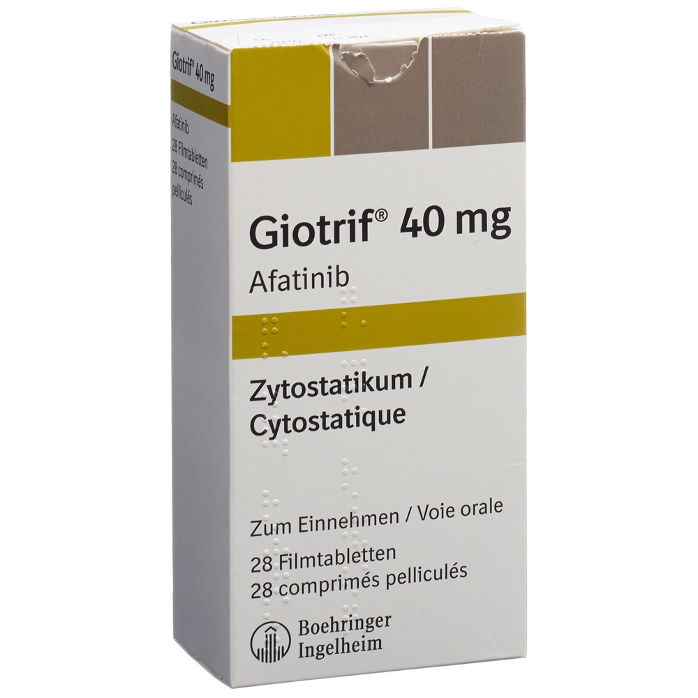 Giotrif cpr pell 40 mg blist 28 pce, image principale