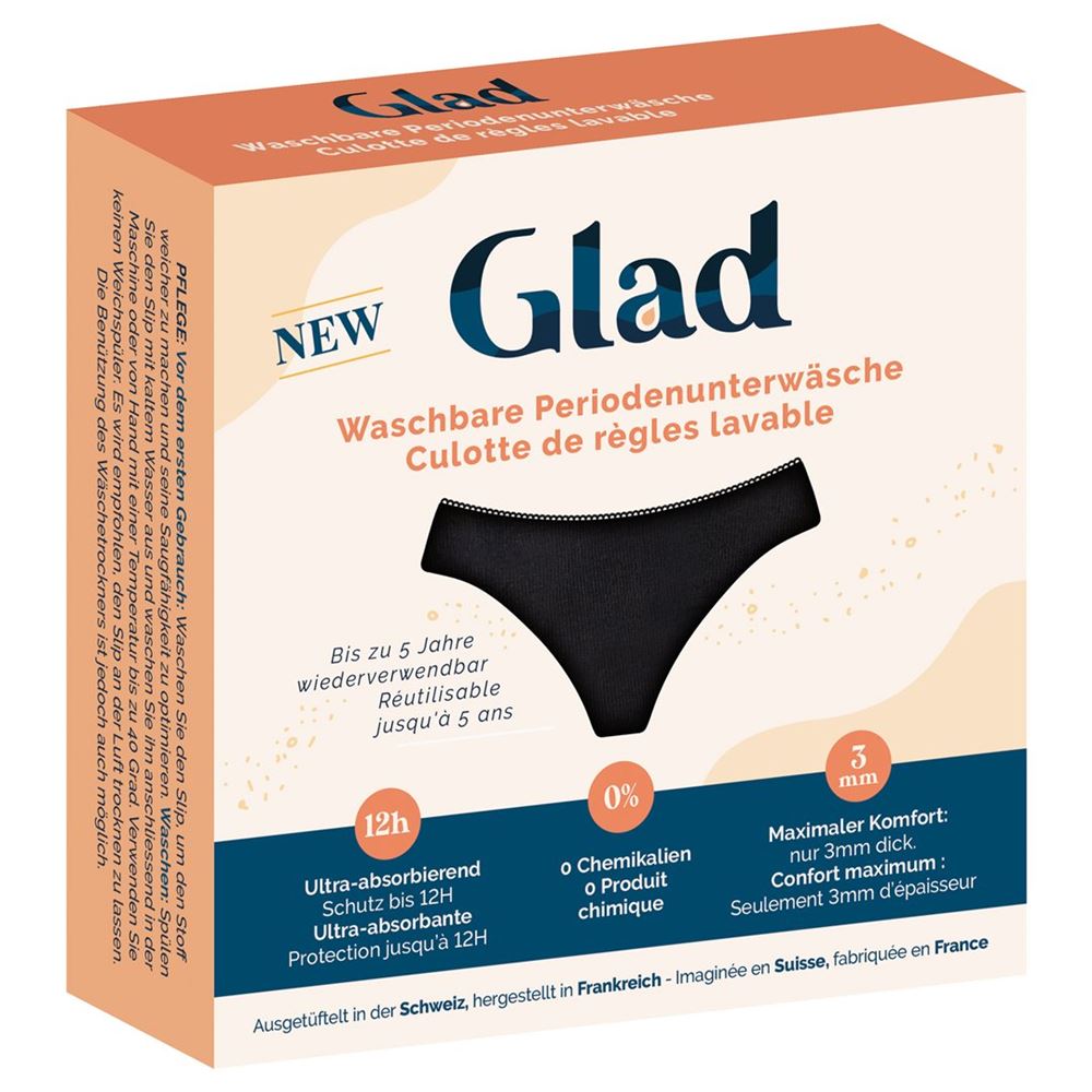 GLAD Jour culotte de règles lavable