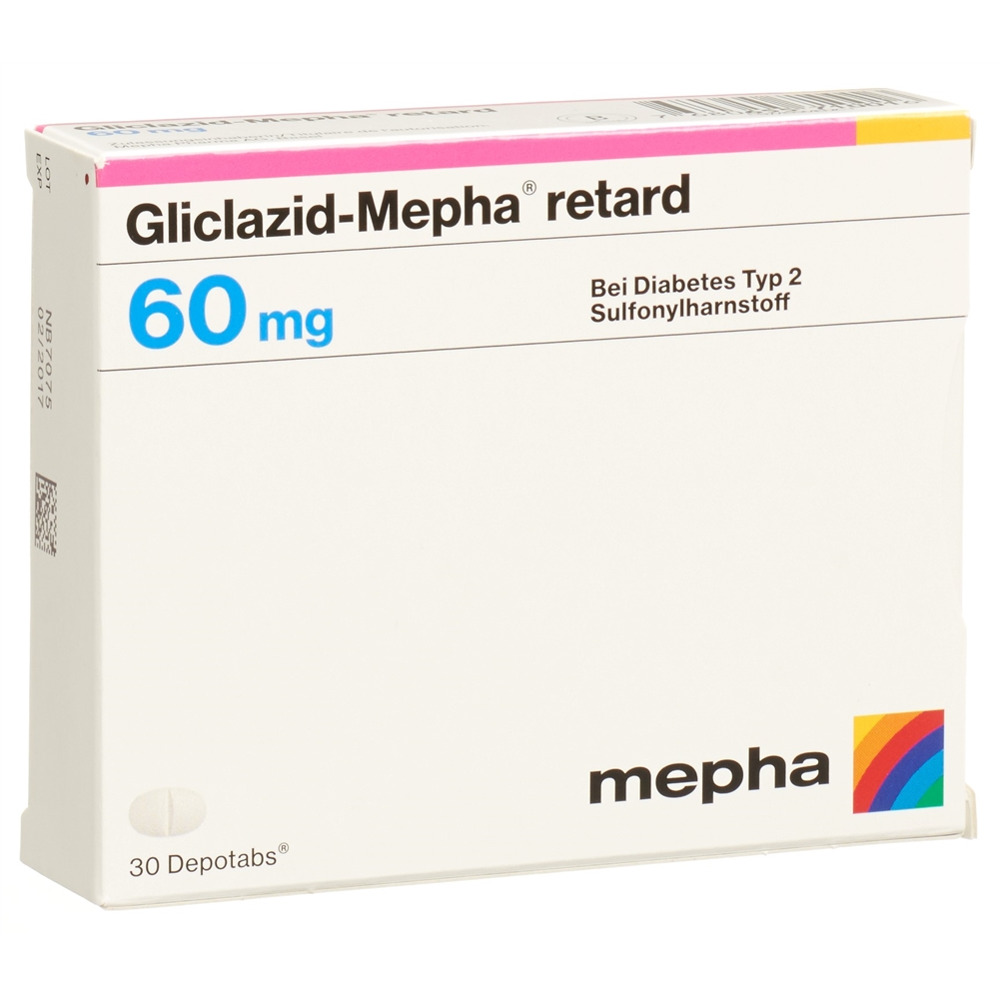 GLICLAZIDE retard 60 mg, image principale