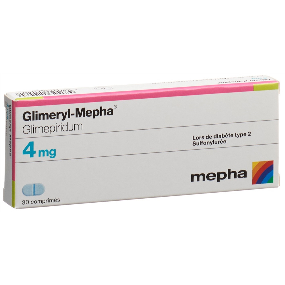 GLIMERYL Mepha 4 mg, image 2 sur 2