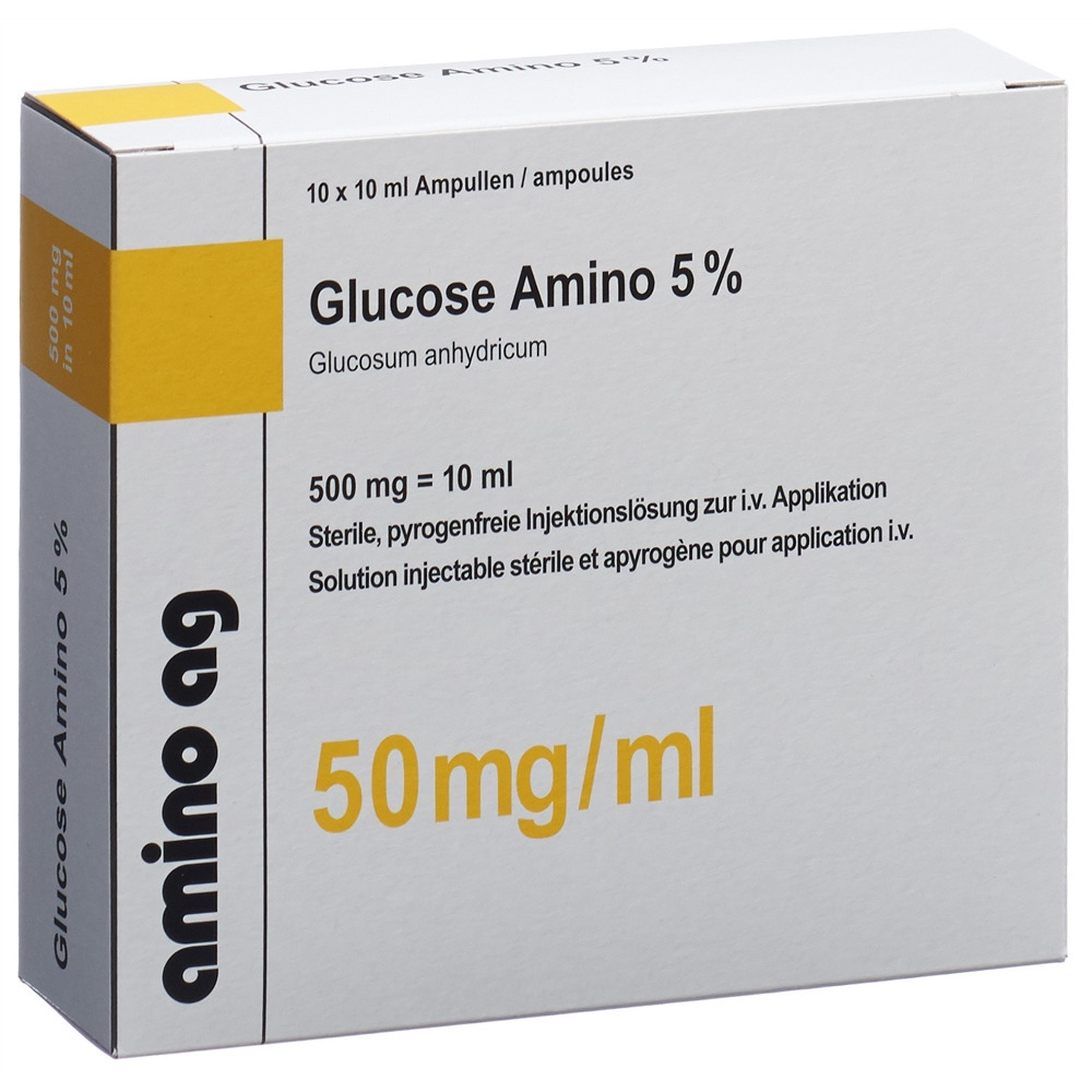 GLUCOSE Amino 5 %, Hauptbild