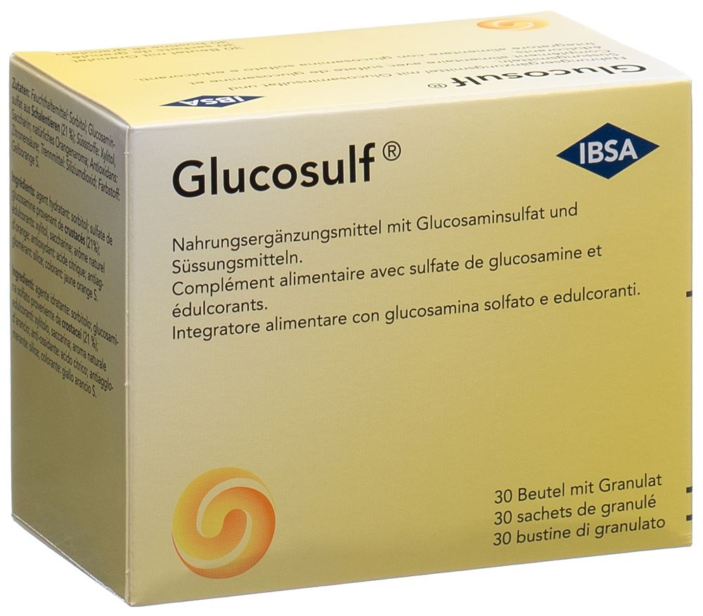 GLUCOSULF gran 750 mg sach 30 pce