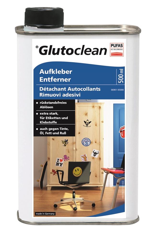 GLUTOCLEAN Aufkleber Entferner