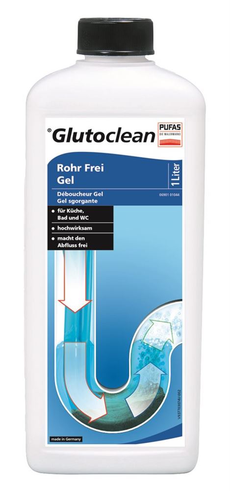 GLUTOCLEAN Déboucheur en gel