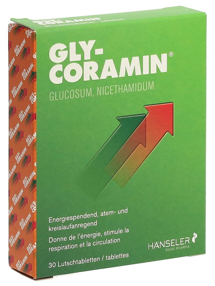 GLY-CORAMIN cpr sucer 125 mg 30 pce
