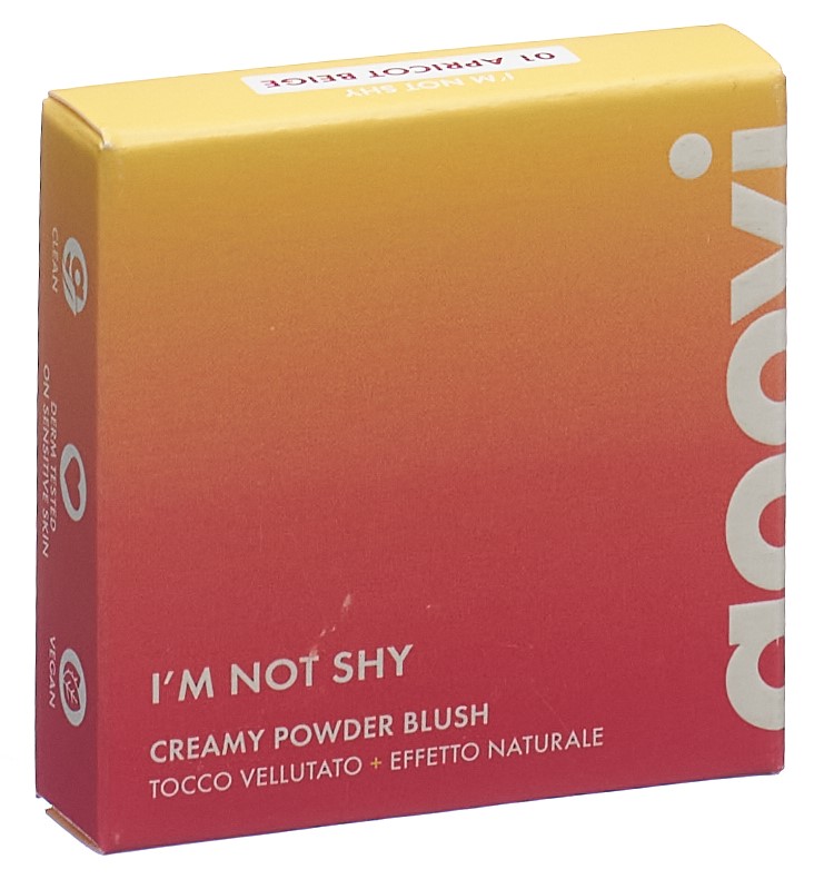 Goovi BLUSH I'M NOT SHY Fard en poudre crémeux, image principale