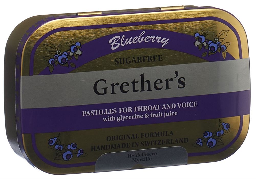 GRETHERS Blueberry Pastillen