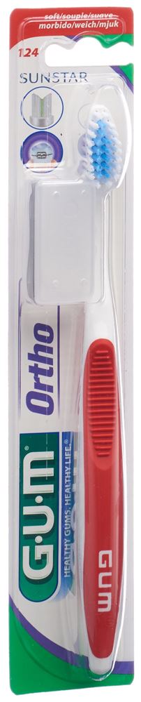 GUM Ortho brosse à dents, image principale GUM Ortho brosse à dents, image principale