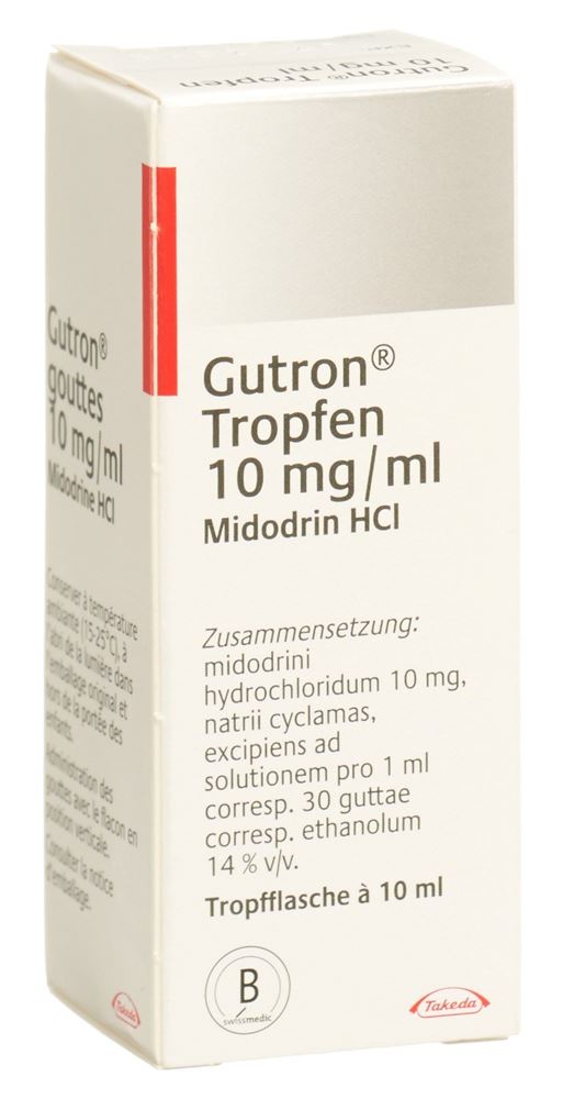 GUTRON gouttes 10 mg/ml fl 10 ml, image principale