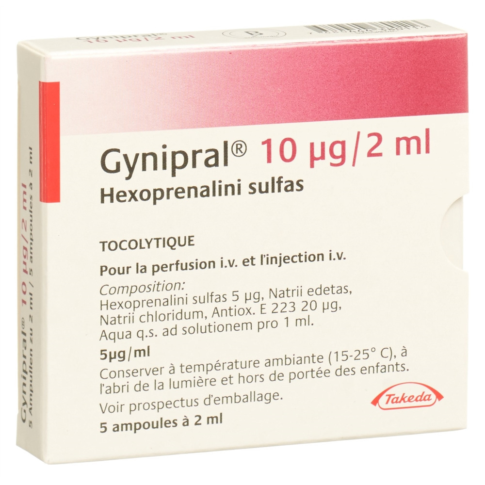 GYNIPRAL Inj Lös 10 mcg/2ml Amp 2 ml, Bild 2 von 2