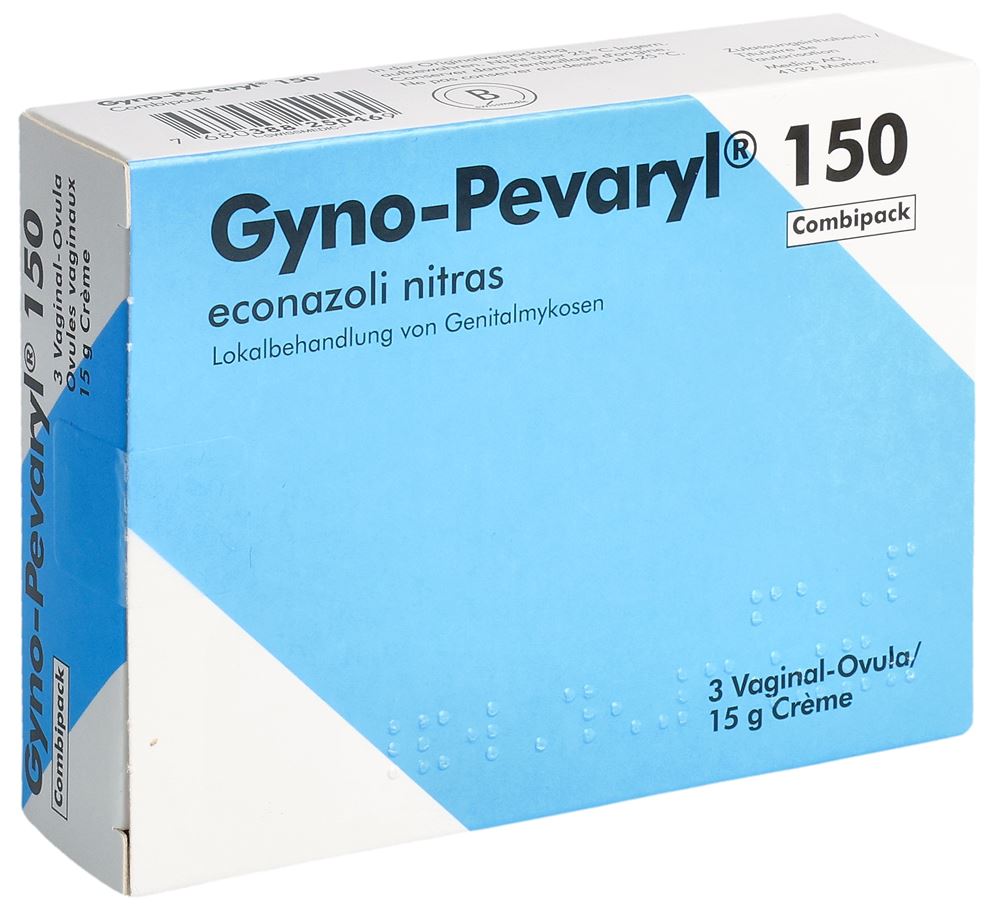 gleitgel hot GYNO-PEVARYL Kombipackung Creme 15 g + Ovula 3 Stück 1 Stk