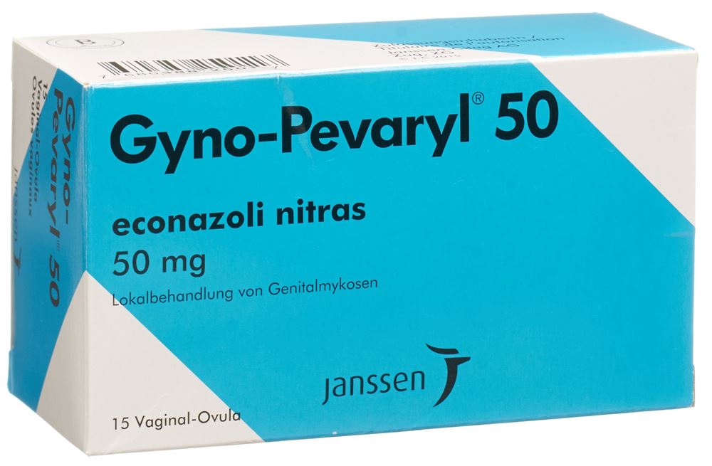 GYNO-PEVARYL Ovula 50 mg 15 Stk, Hauptbild