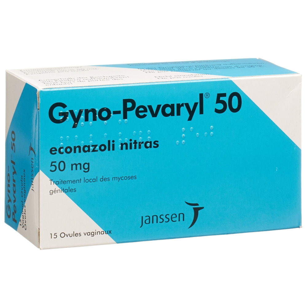 GYNO-PEVARYL ovule 50 mg 15 pce, image 2 sur 2