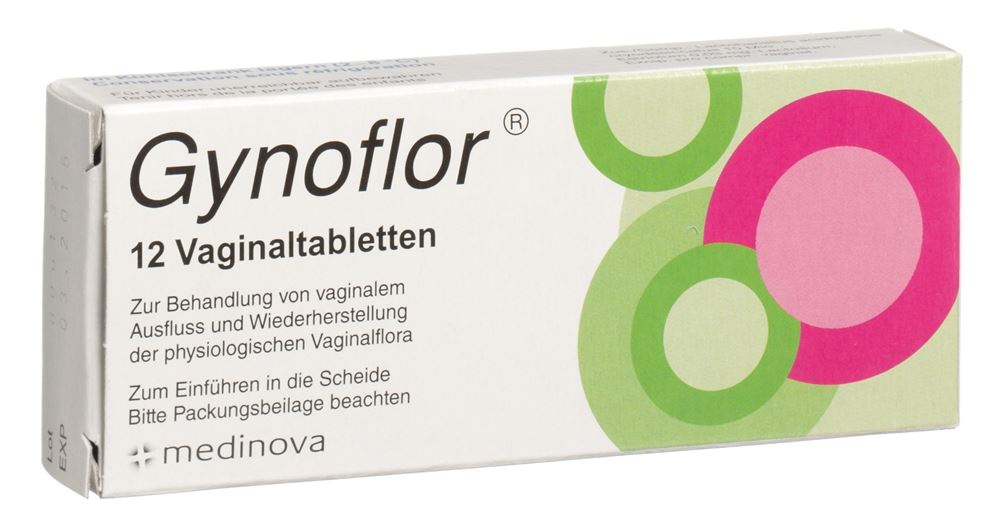 GYNOFLOR cpr vag blist 12 pce, image principale