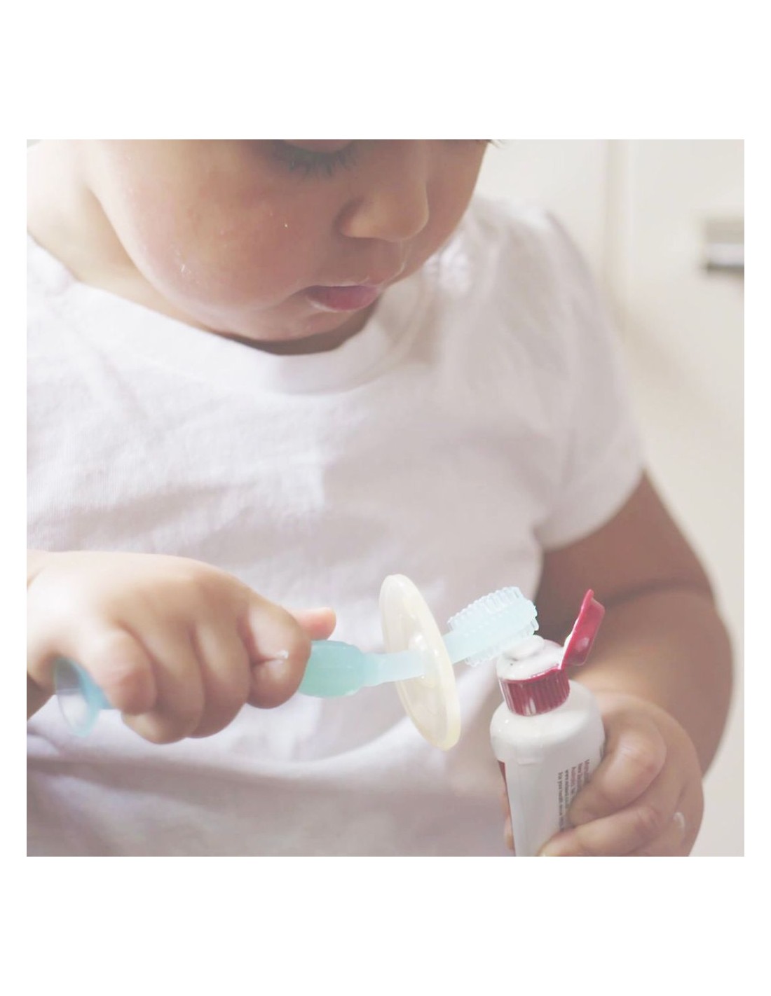 Haakaa brosse à dents 360° pour bébé, image 2 sur 3