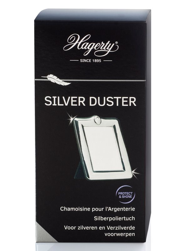 HAGERTY silver duster chiffon argenterie
