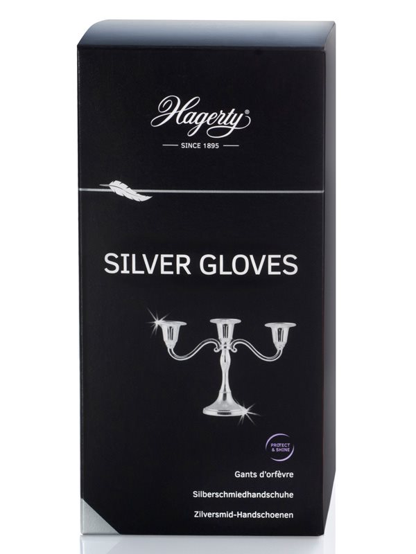 HAGERTY Silver Gloves Silver Handschuh