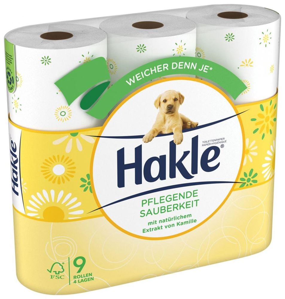 HAKLE Pflegende Sauberkeit Toilettenpapier, Hauptbild