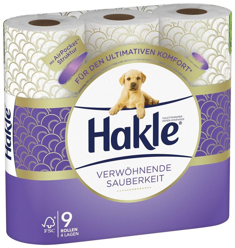 HAKLE propreté moelleuse papier toilette