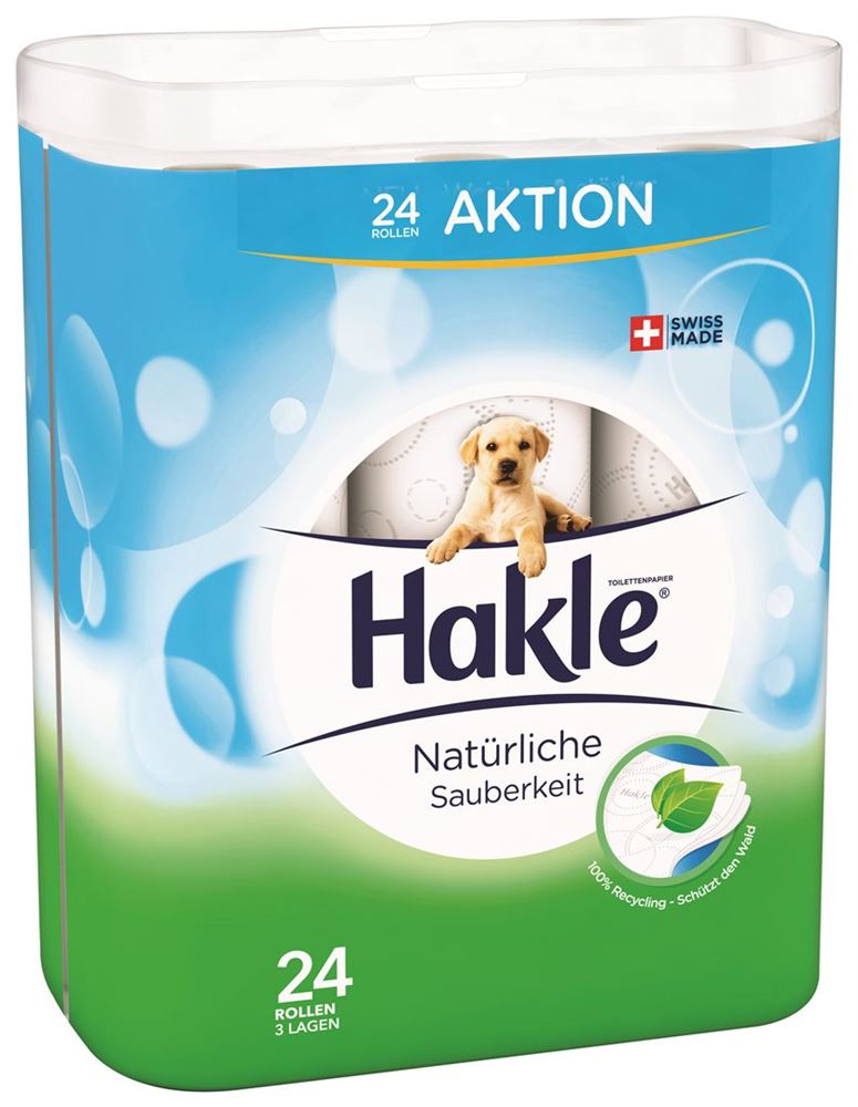 HAKLE propreté naturelle papier toilette, image principale