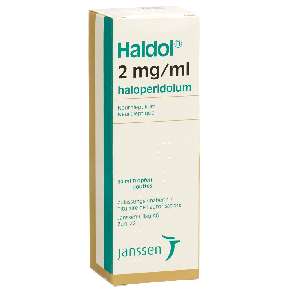 HALDOL Tropfen 2 mg/ml Plast Fl 30 ml, Hauptbild