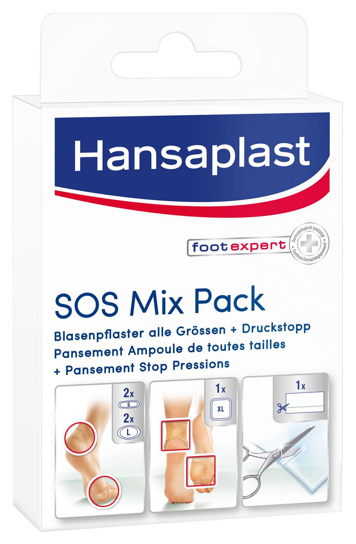 Hansaplast pansement pour ampoules grand, image principale