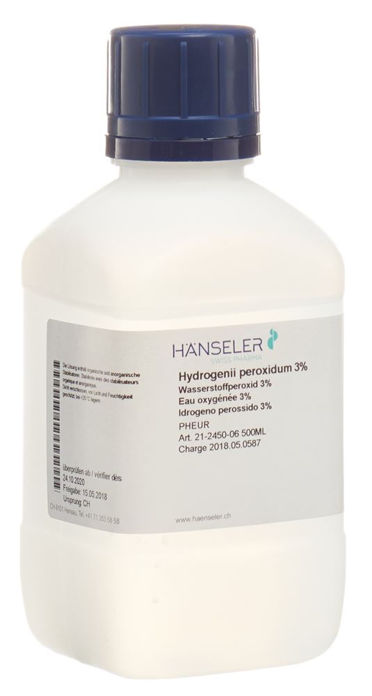 HAENSELER hydrogenii peroxidum 3 %