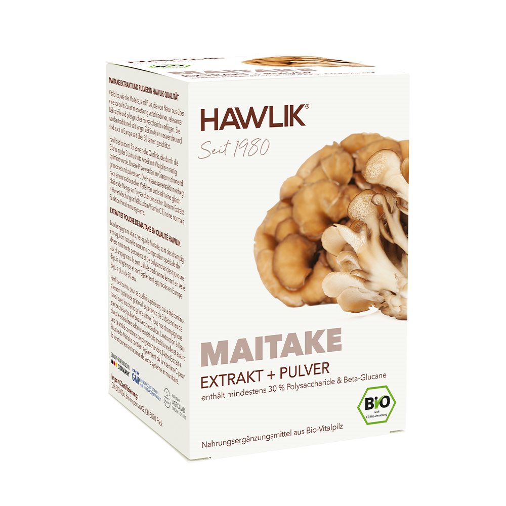 HAWLIK Maitake Extrakt + Pulver
