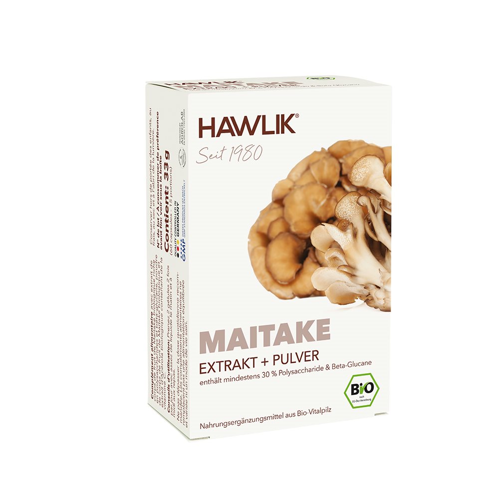 HAWLIK Maitake Extrakt + Pulver, Hauptbild
